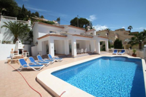 Гостиница Sesam - sea view villa with private pool in Moraira  Морайра